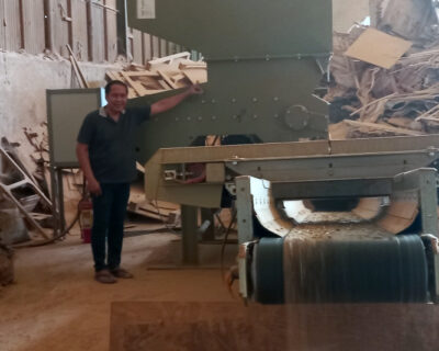 JCV WOOD PRODUCTS only sold waste wood for firewood and realized they could expand