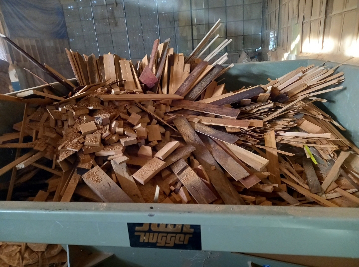 JCV WOOD PRODUCTS only sold waste wood for firewood and realized they could expand